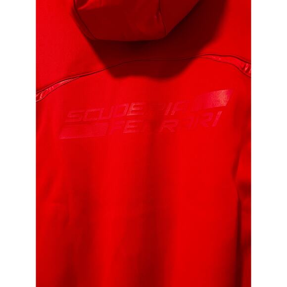 NWT RARE Puma Scuderia Ferrari Soft Shell Hooded Jacket Zip-up Red XXL - Picture 10 of 12
